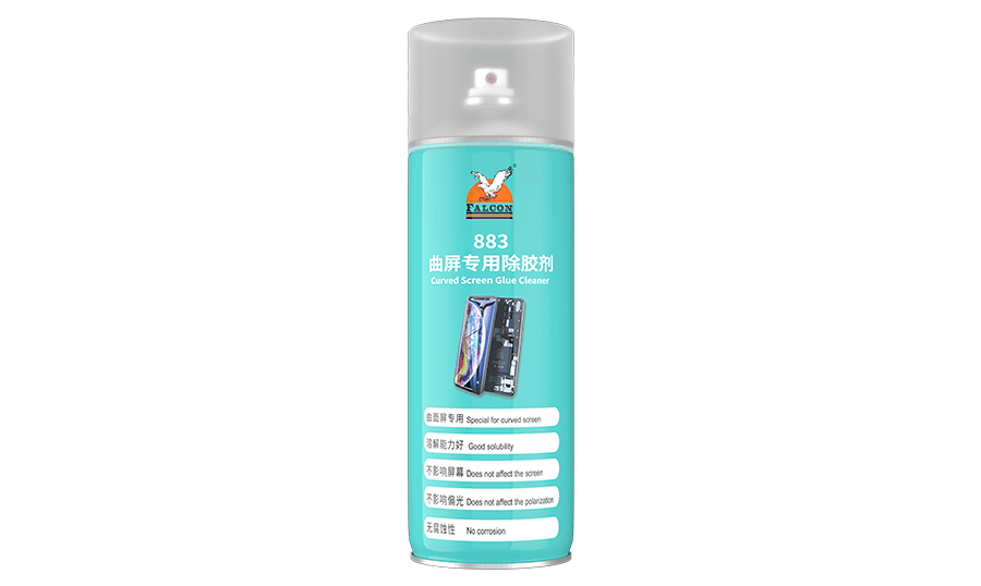 883 Special glue remover for curved screen